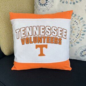 University of Tennessee Volunteers Custom Reworked Throw Pillow 16" cover